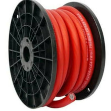 Load image into Gallery viewer, Two 1/0 Gauge 50 FT Red Xtreme Twisted Power Ground Wire Cables