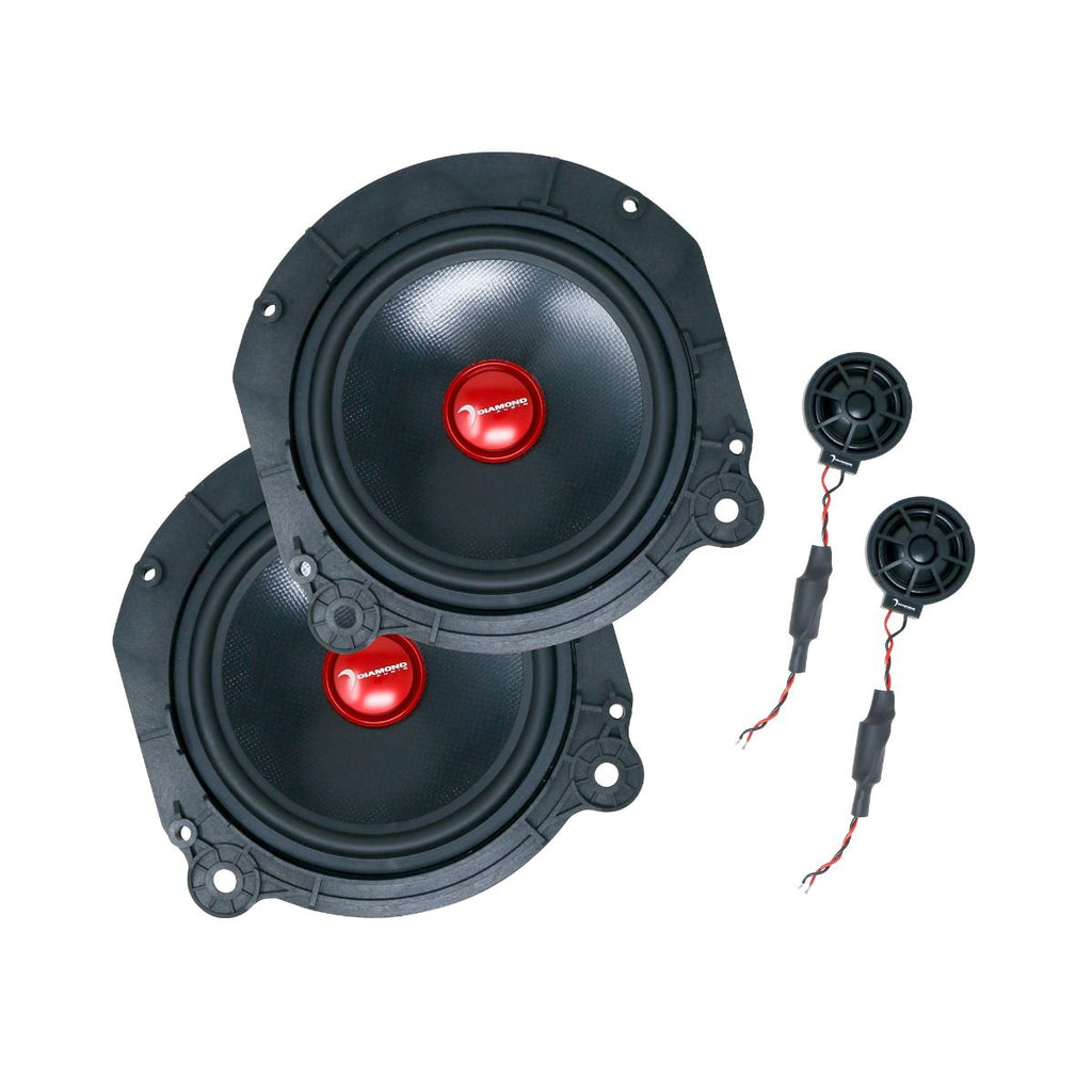 Diamond Audio X-65C 6.5 inch Component Speaker Tesla Model X Specific