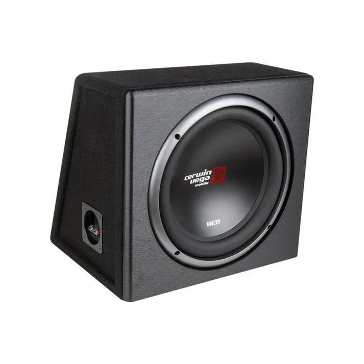 Cerwin Vega XE12SV XED Single 12" Subwoofer Loaded Vented Enclosure