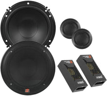 Load image into Gallery viewer, Cerwin Vega CVP1600.4D 1600W Amp + 2 XED650C Speakers + 4 Gauge Amp Kit