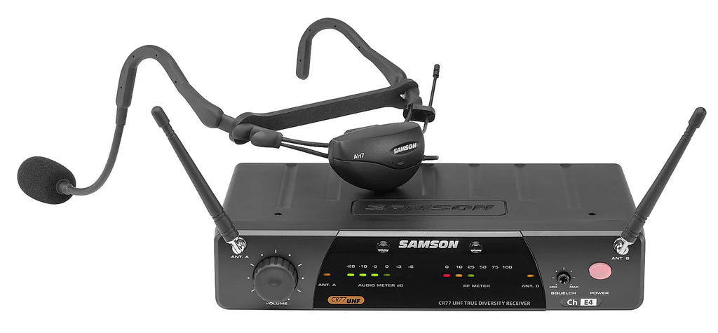 Samson SW7A7SQE-K2 AirLine 77 Wireless System Qe Fitness Headset