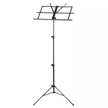Charger l'image dans la galerie, Yorkville BS-108B 3-Piece Music Stand - Black