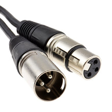 Load image into Gallery viewer, MR DJ CXMXF3 3&#39; XLR Male to XLR Female Microphone Balanced Instrumental Dj XLR Interconnect Cable