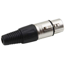 Load image into Gallery viewer, MR DJ XLRFH2 2 3-Pin XLR Female Connector Heads for Audio Microphone &amp; DMX Cable Applications