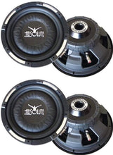Load image into Gallery viewer, 2 Absolute XS-1000 10&quot; 1500 Watts Slim Shallow Subwoofer + 8 Gauge Amp Kit