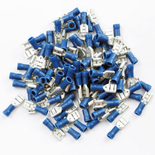 Charger l&#39;image dans la galerie, Xscorpion FD187B 100 Pack of 16/14 Gauge Blue Female Quick Disconnects