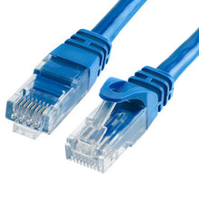 Load image into Gallery viewer, 4 American Terminal EPC3BL 3' Cat6a Ethernet network patch cable RJ45 23AWG 600M solid copper