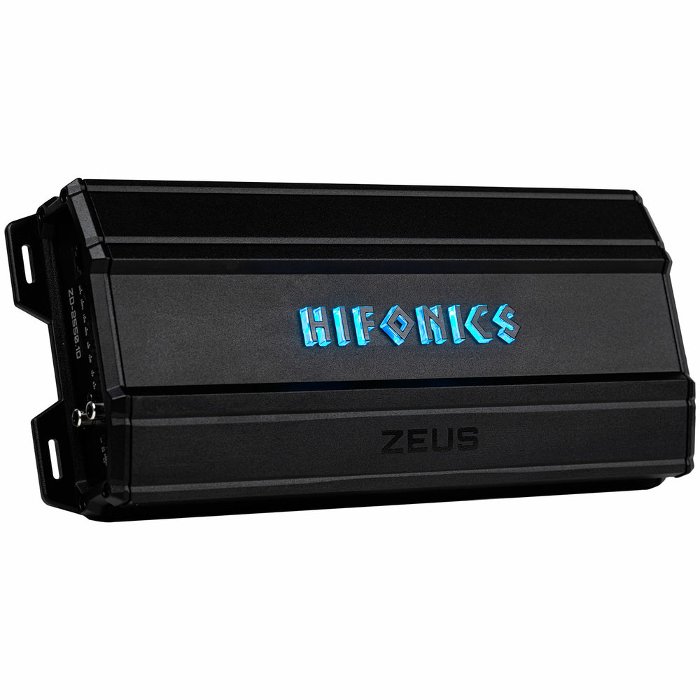 Hifonics ZD-2550.1D 2550W Mono Amplifier 1 Ohm Class-D Amp + 4 Gauge Amp Kit