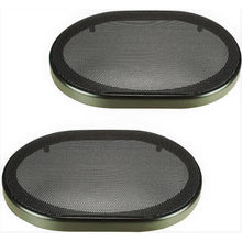 Load image into Gallery viewer, (2) MK AUDIO Universal 6&quot;x9&quot; Speaker COAXIAL Component Protective Grills Covers
