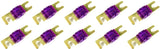 10 Pack of 150 Amp Gold AFS / Midi / Mini ANL Fuses