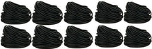 Load image into Gallery viewer, 10 Patron SLT34 100 Feet 3/4&#39; Split Loom Wire Tubing Black for Various Automotive, Home, Marine, Industrial Wiring Applications, Etc.