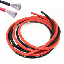 Charger l&#39;image dans la galerie, 10 Gauge 10 Feet Red +10 Feet Black Power Ground Wire Cable Car Boat RV ATV Marine
