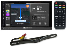 Load image into Gallery viewer, Soundstream VRCPAA-70M 7&quot; Double DIN Bluetooth Apple CarPlay &amp; Android +Camera 200