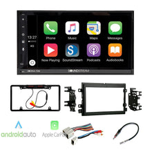 Charger l&#39;image dans la galerie, VRCPAA-70M 7&quot; Double DIN Bluetooth CarPlay Android Dash Kit for 2005-2009 Ford Mustang