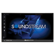 Load image into Gallery viewer, Soundstream VRCPAA-70M 7&quot; Double DIN Bluetooth Apple CarPlay &amp; Android +Camera