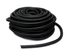 Load image into Gallery viewer, 100 FT 3/8&quot; BLACK SPLIT WIRE LOOM POLYETHYLENE TUBING CABLE CONDUIT - SHIPS FREE